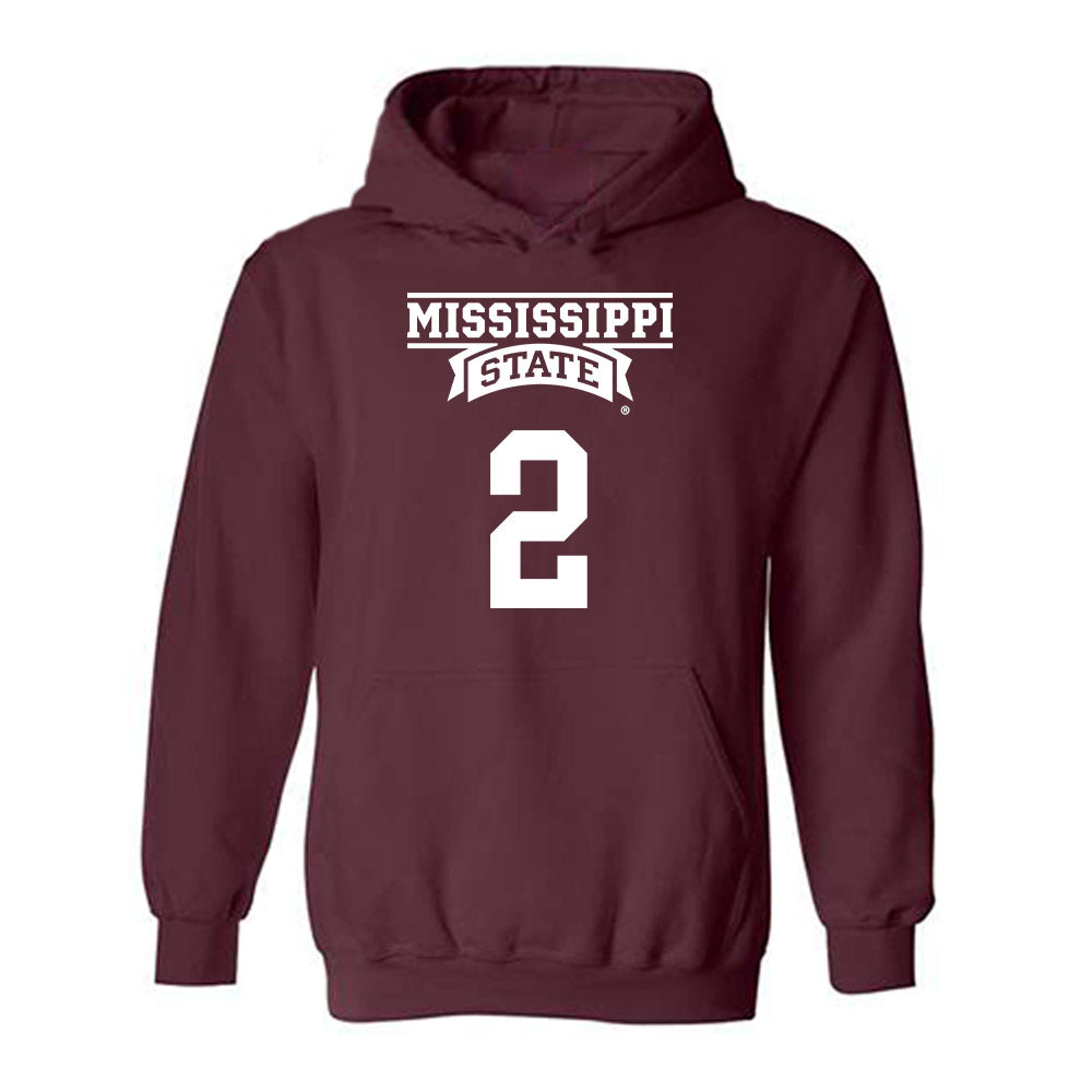 Mississippi State - NCAA Women's Basketball : Destiney McPhaul - Classic Shersey Hooded Sweatshirt-0