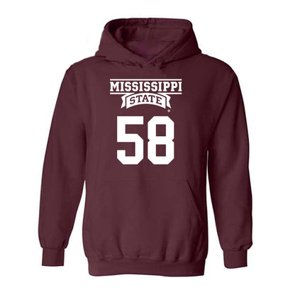 Mississippi State - NCAA Football : Tj Lockhart - Classic Shersey Hooded Sweatshirt-0