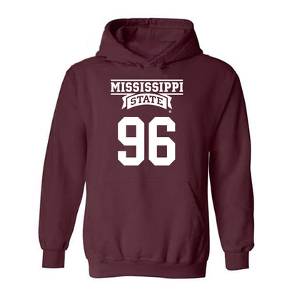 Mississippi State - NCAA Football : John Nelson - Classic Shersey Hooded Sweatshirt-0
