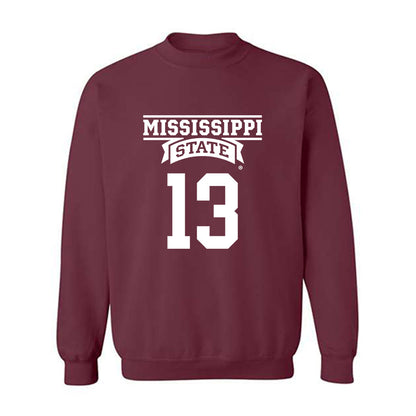 Mississippi State - NCAA Women's Basketball : Rocio Jimenez - Classic Shersey Crewneck Sweatshirt-0