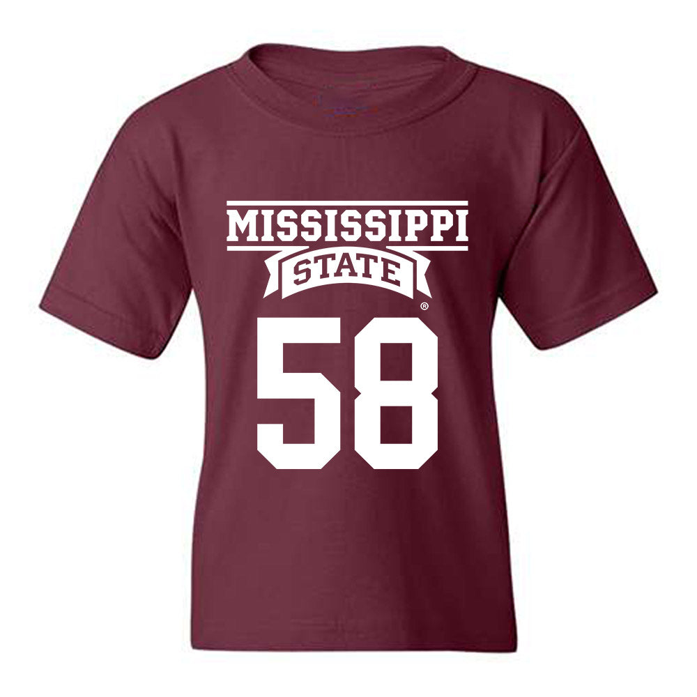 Mississippi State - NCAA Football : Tj Lockhart - Classic Shersey Youth T-Shirt-0
