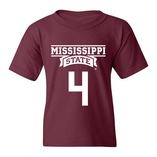 Mississippi State - NCAA Baseball : Tomas Valincius - Classic Shersey Youth T-Shirt-0
