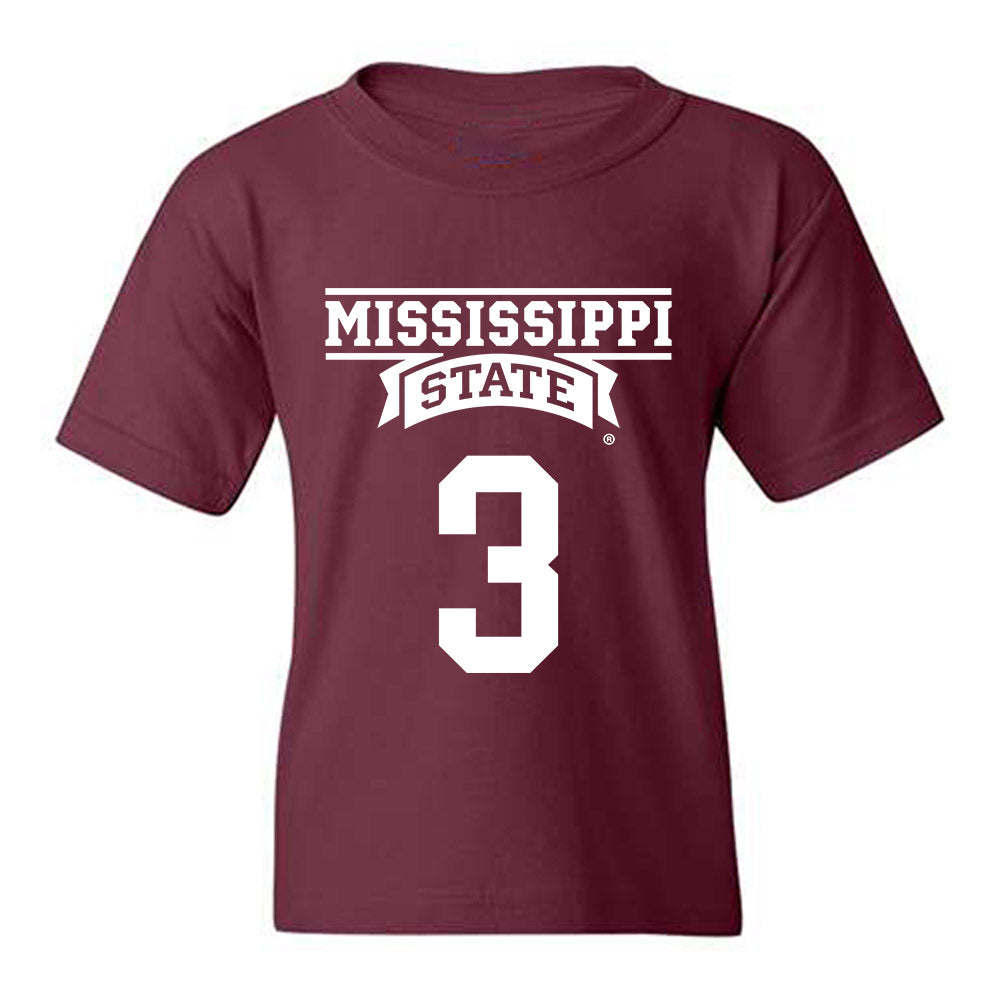Mississippi State - NCAA Football : Brylan Lanier - Classic Shersey Youth T-Shirt-0