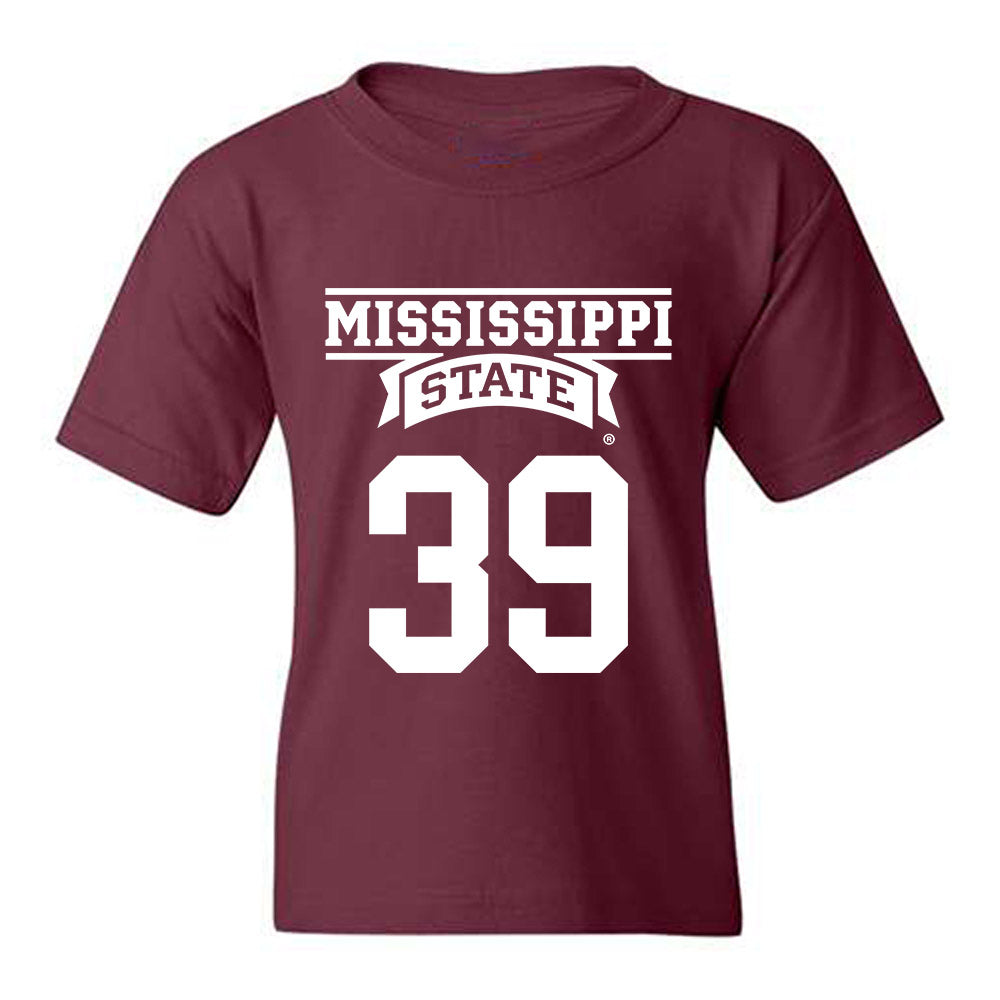 Mississippi State - NCAA Baseball : Graham Yntema - Classic Shersey Youth T-Shirt-0