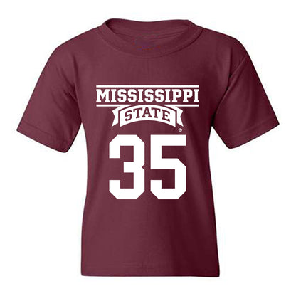 Mississippi State - NCAA Football : Kalvin Dinkins - Classic Shersey Youth T-Shirt-0