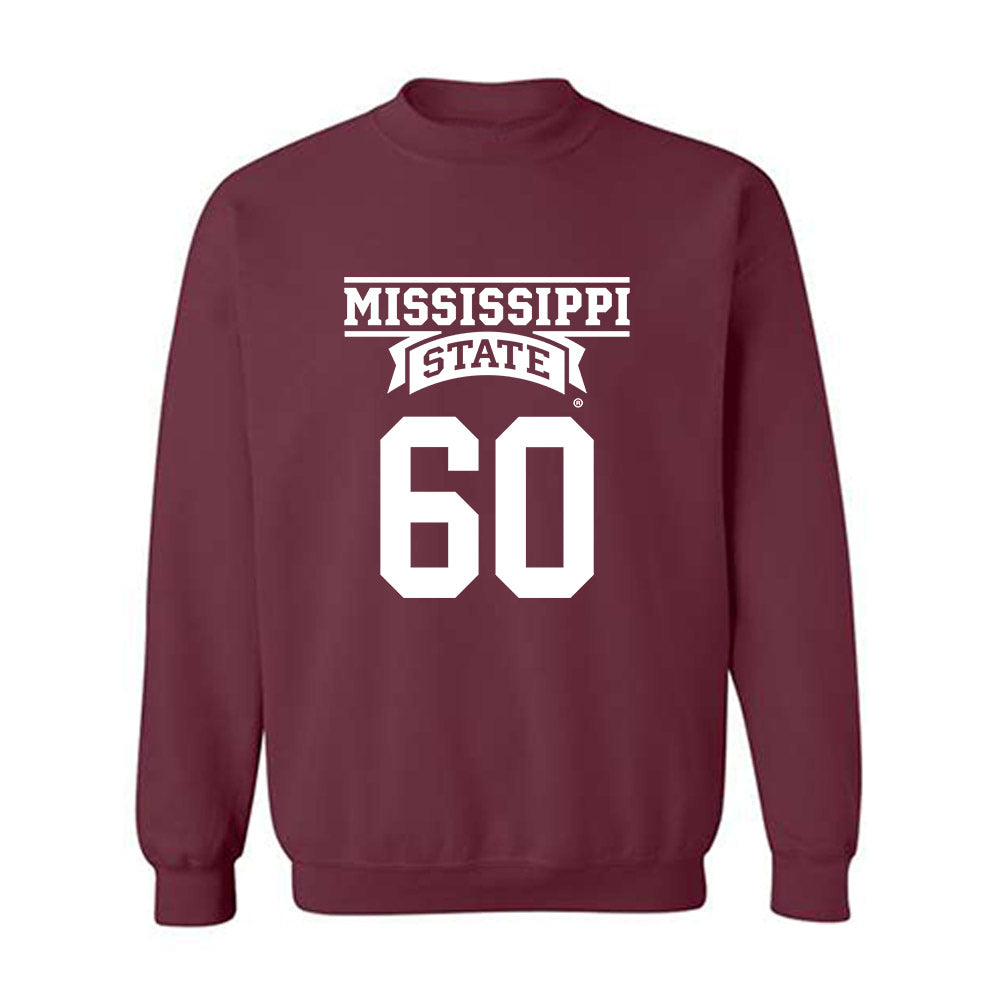 Mississippi State - NCAA Football : Matthew Lefeau - Classic Shersey Crewneck Sweatshirt-0