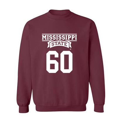 Mississippi State - NCAA Football : Matthew Lefeau - Classic Shersey Crewneck Sweatshirt-0