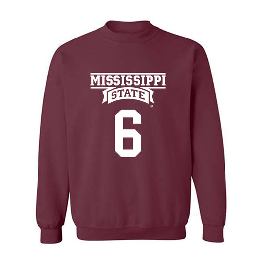 Mississippi State - NCAA Football : Deonte Anderson - Classic Shersey Crewneck Sweatshirt-0