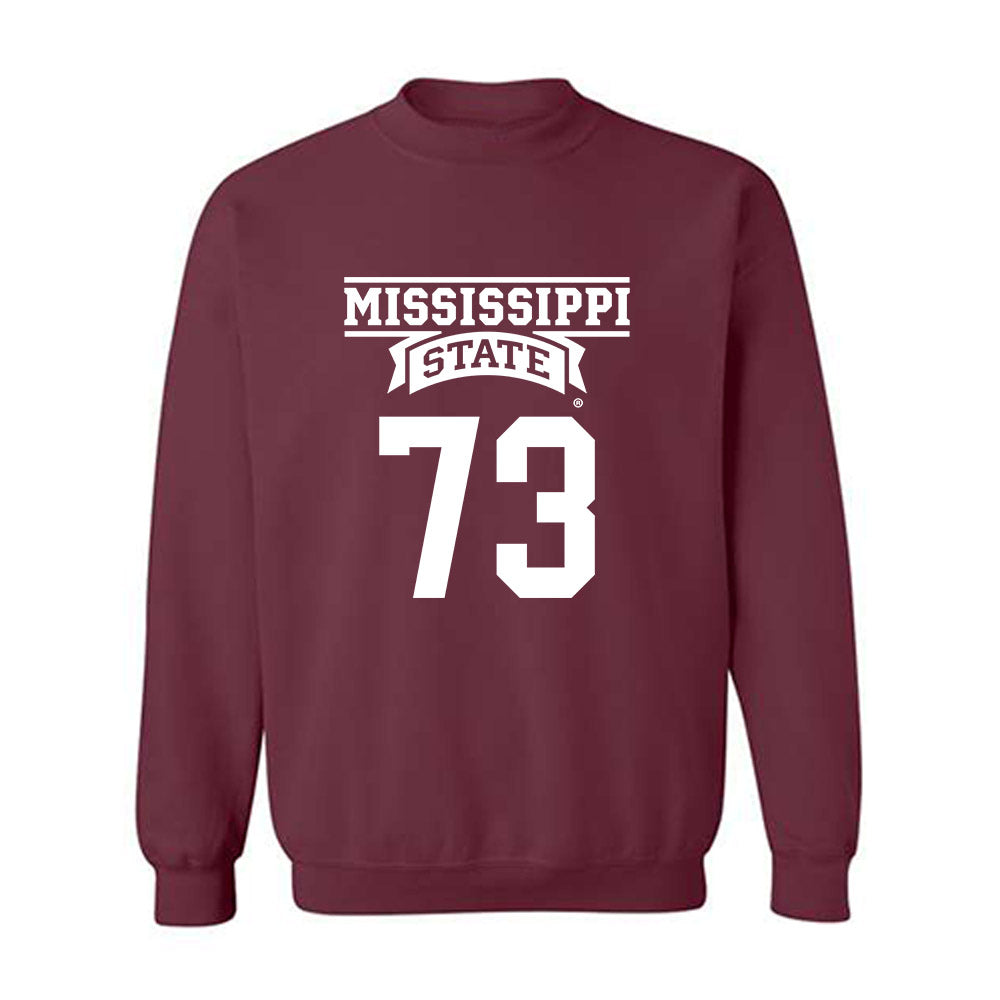 Mississippi State - NCAA Football : Jaekwon Bouldin - Classic Shersey Crewneck Sweatshirt-0