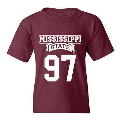 Mississippi State - NCAA Football : Terrance Hibbler Jr - Classic Shersey Youth T-Shirt-0