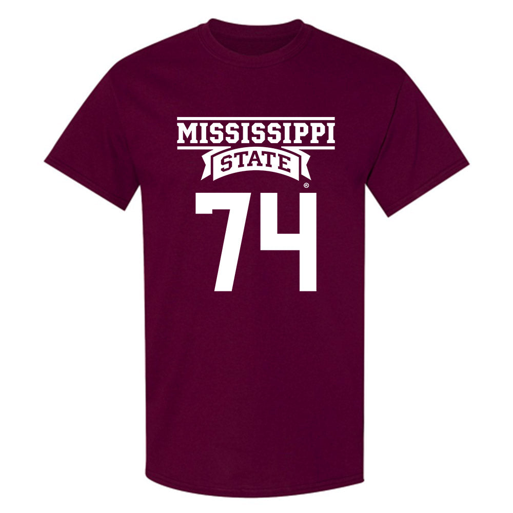Mississippi State - NCAA Football : Jimothy Lewis - Classic Shersey T-Shirt-0