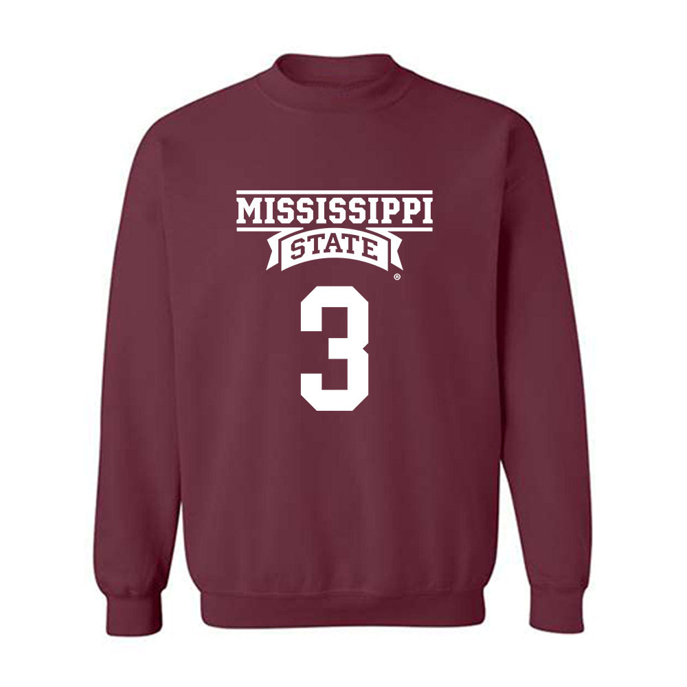 Mississippi State - NCAA Women's Volleyball : Lindsey Mangelson - Classic Shersey Crewneck Sweatshirt-0
