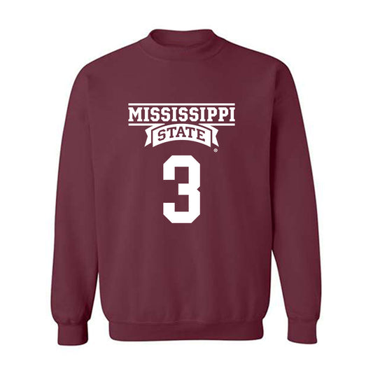 Mississippi State - NCAA Women's Volleyball : Lindsey Mangelson - Classic Shersey Crewneck Sweatshirt-0