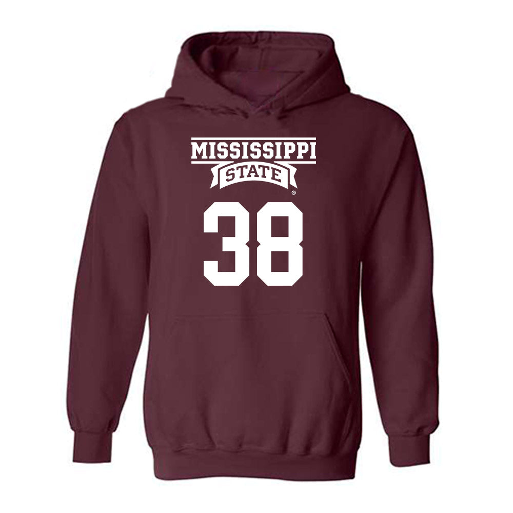 Mississippi State - NCAA Baseball : Bryce Chance - Classic Shersey Hooded Sweatshirt-0