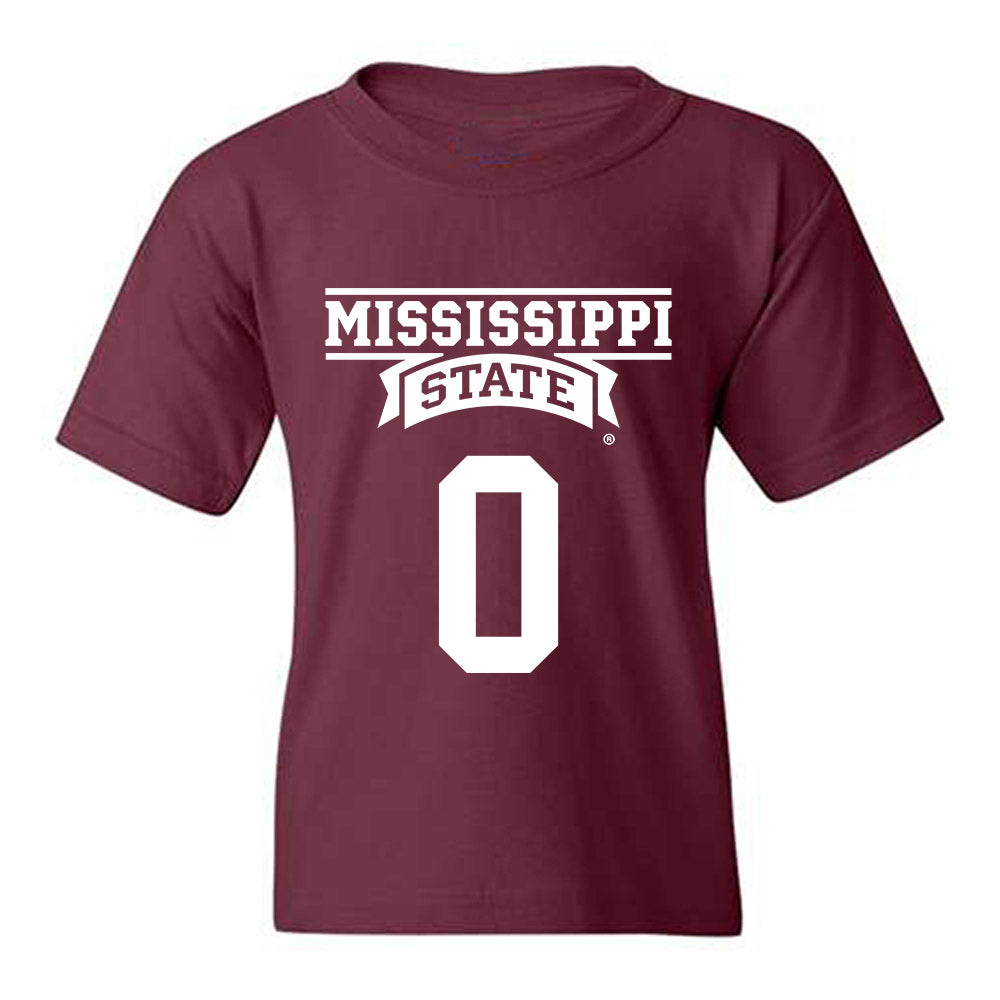 Mississippi State - NCAA Men's Basketball : Jamarion Davis-Fleming - Classic Shersey Youth T-Shirt-0