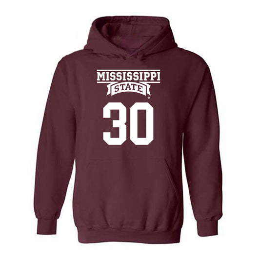 Mississippi State - NCAA Football : Montrell Chapman - Classic Shersey Hooded Sweatshirt-0