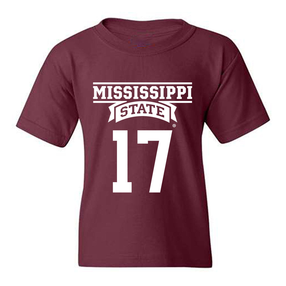 Mississippi State - NCAA Baseball : Parker Rhodes - Classic Shersey Youth T-Shirt-0