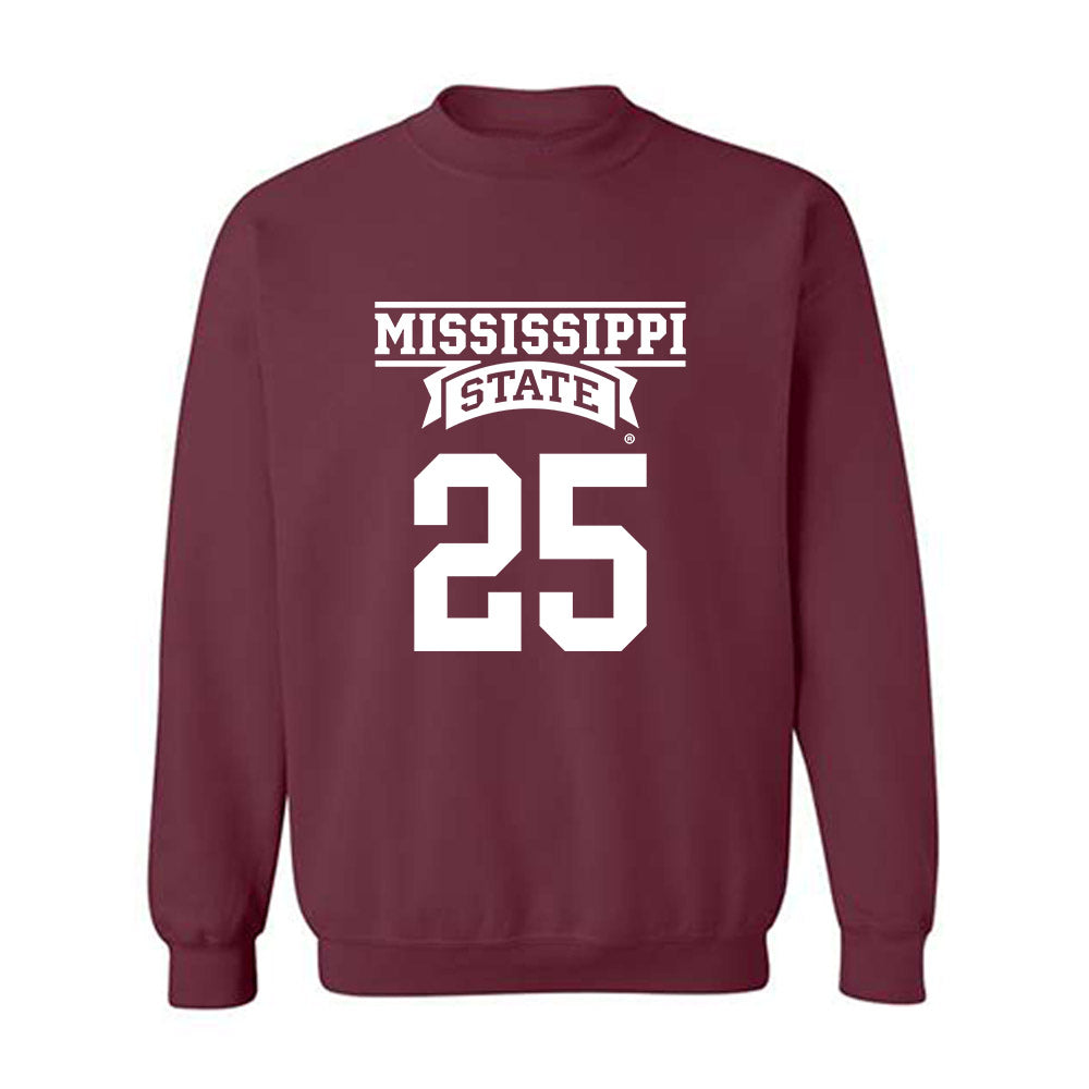 Mississippi State - NCAA Football : Vic Sutton - Classic Shersey Crewneck Sweatshirt