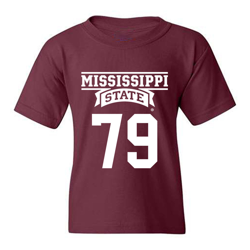 Mississippi State - NCAA Football : Jakson LaHue - Classic Shersey Youth T-Shirt-0