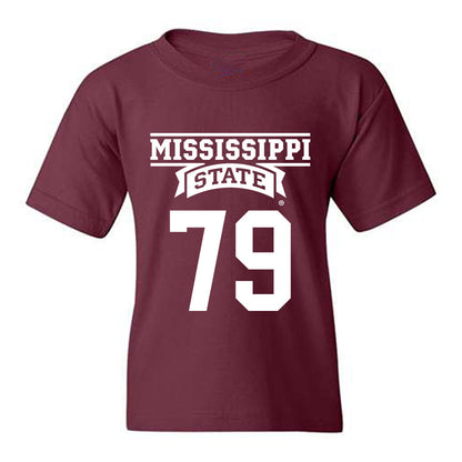 Mississippi State - NCAA Football : Jakson LaHue - Classic Shersey Youth T-Shirt-0