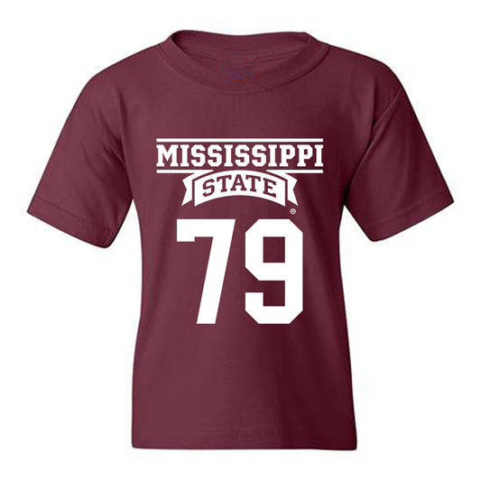 Mississippi State - NCAA Football : Jakson LaHue - Classic Shersey Youth T-Shirt-0