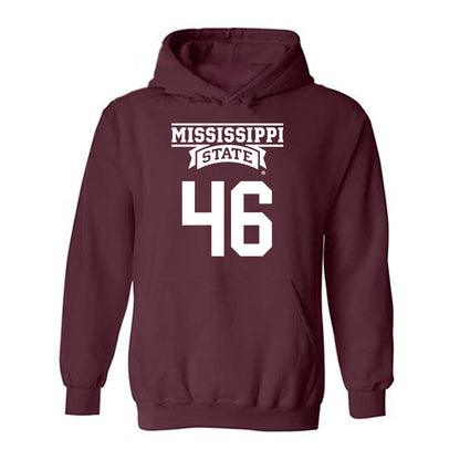 Mississippi State - NCAA Football : Joseph Head - Classic Shersey Hooded Sweatshirt-0