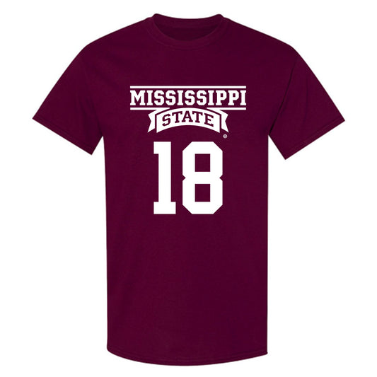 Mississippi State - NCAA Baseball : Noah Sullivan - Classic Shersey T-Shirt-0