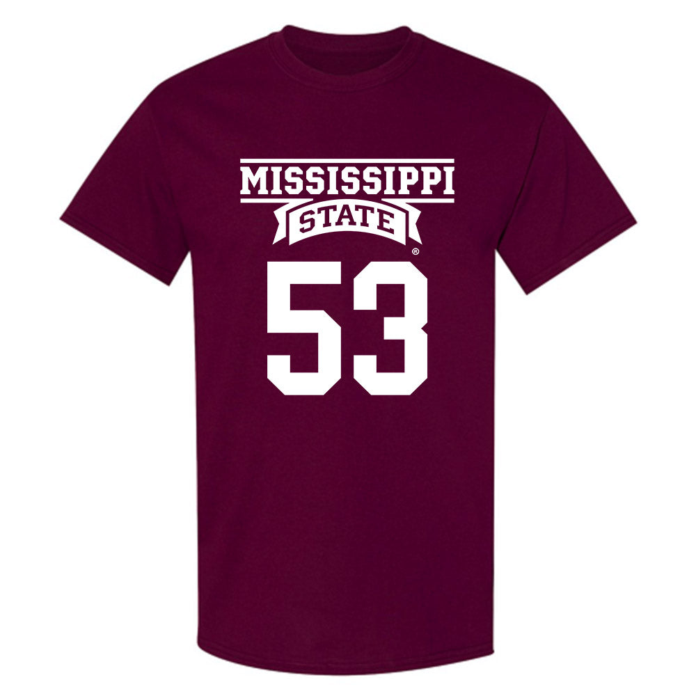 Mississippi State - NCAA Football : Brennan Smith - Classic Shersey T-Shirt-0