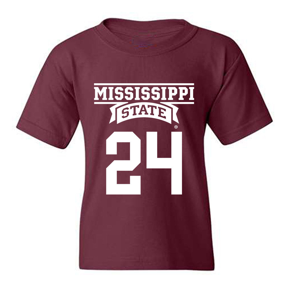 Mississippi State - NCAA Football : Elijah Cannon - Classic Shersey Youth T-Shirt-0