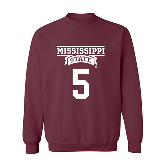 Mississippi State - NCAA Baseball : Aidan Teel - Classic Shersey Crewneck Sweatshirt-0