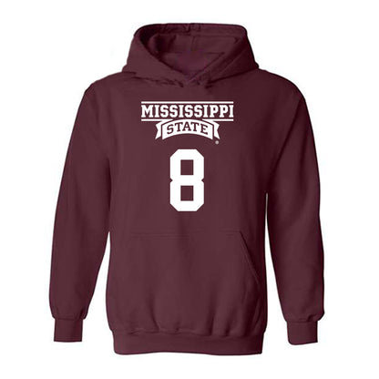 Mississippi State - NCAA Women's Basketball : Awa Fane - Classic Shersey Hooded Sweatshirt-0