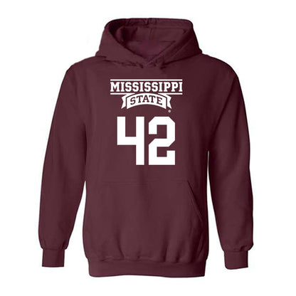 Mississippi State - NCAA Football : Sam Paxton - Classic Shersey Hooded Sweatshirt-0