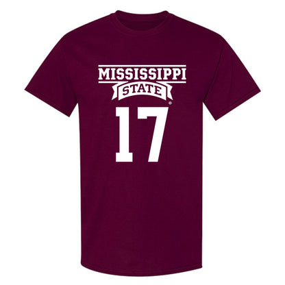 Mississippi State - NCAA Baseball : Parker Rhodes - Classic Shersey T-Shirt-0