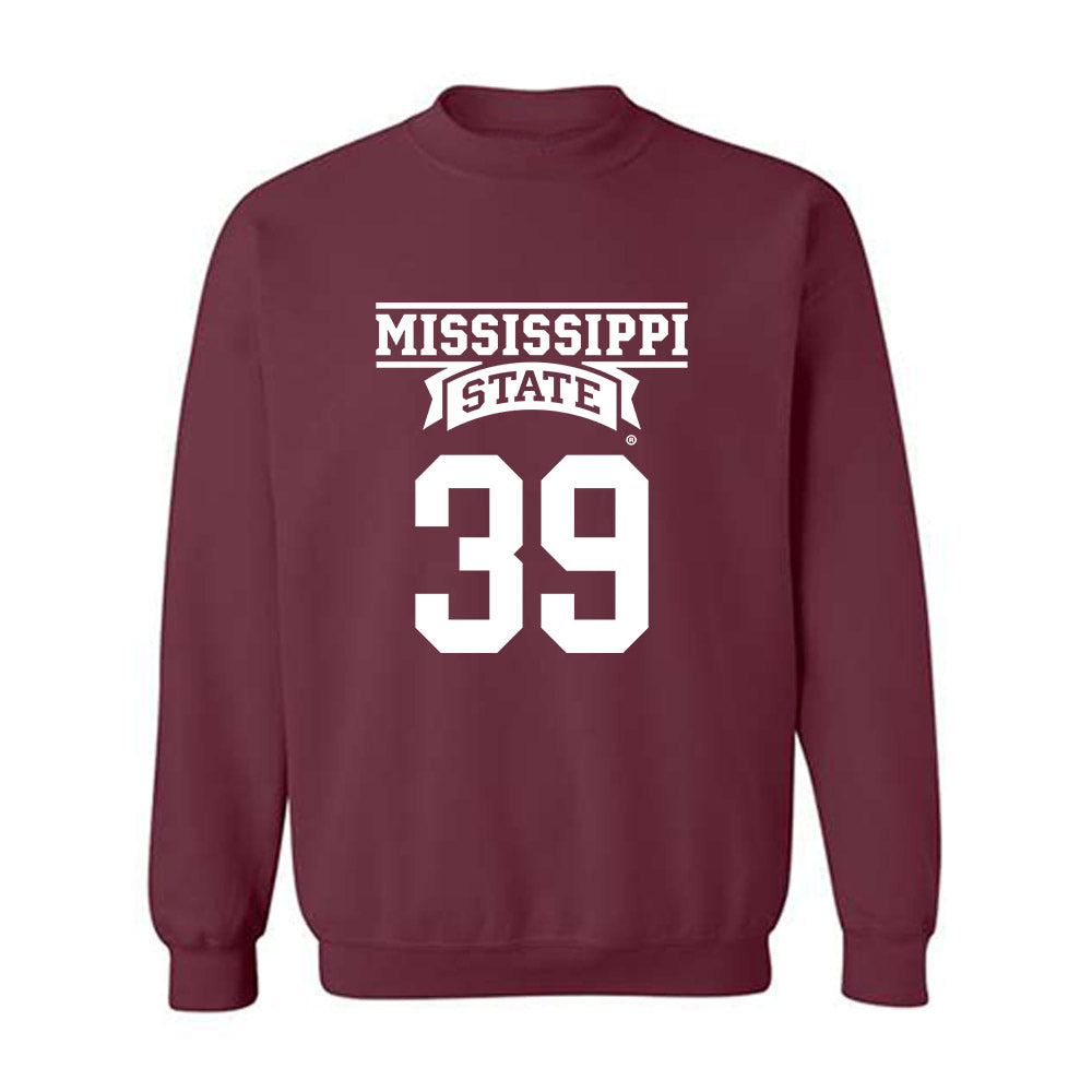 Mississippi State - NCAA Baseball : Graham Yntema - Classic Shersey Crewneck Sweatshirt-0
