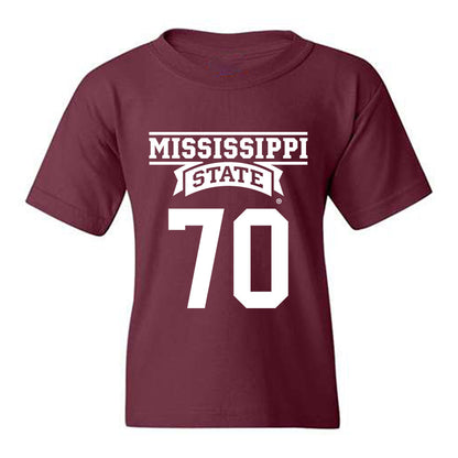 Mississippi State - NCAA Football : Breyden Turnage - Classic Shersey Youth T-Shirt-0