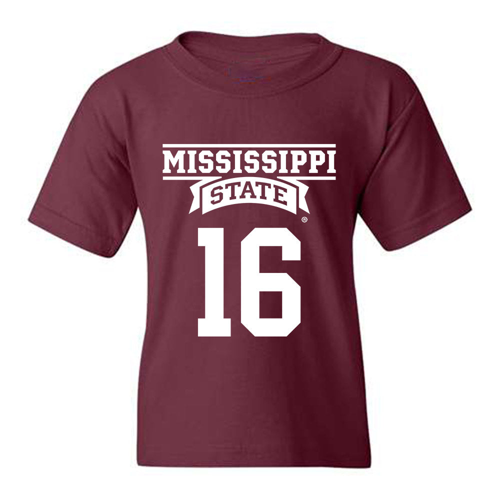 Mississippi State - NCAA Women's Soccer : Rylie Combs - Classic Shersey Youth T-Shirt