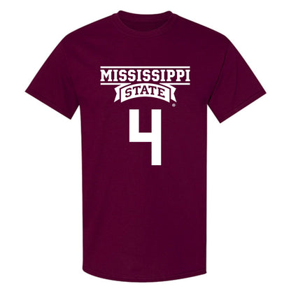 Mississippi State - NCAA Women's Basketball : Trayanna Crisp - Classic Shersey T-Shirt-0
