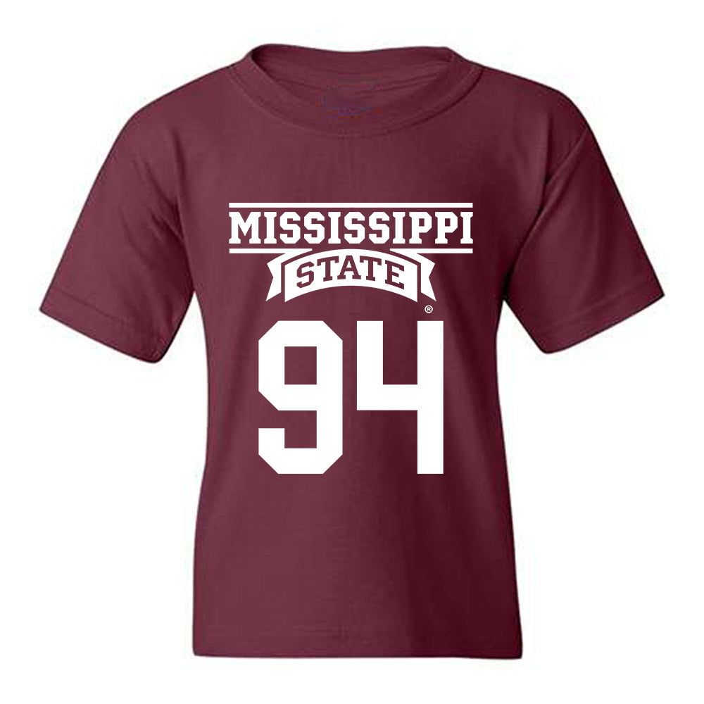 Mississippi State - NCAA Football : Corey Clark - Classic Shersey Youth T-Shirt-0