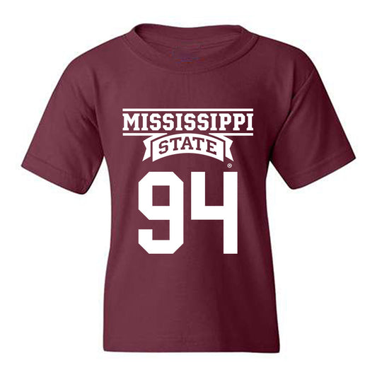Mississippi State - NCAA Football : Corey Clark - Classic Shersey Youth T-Shirt-0