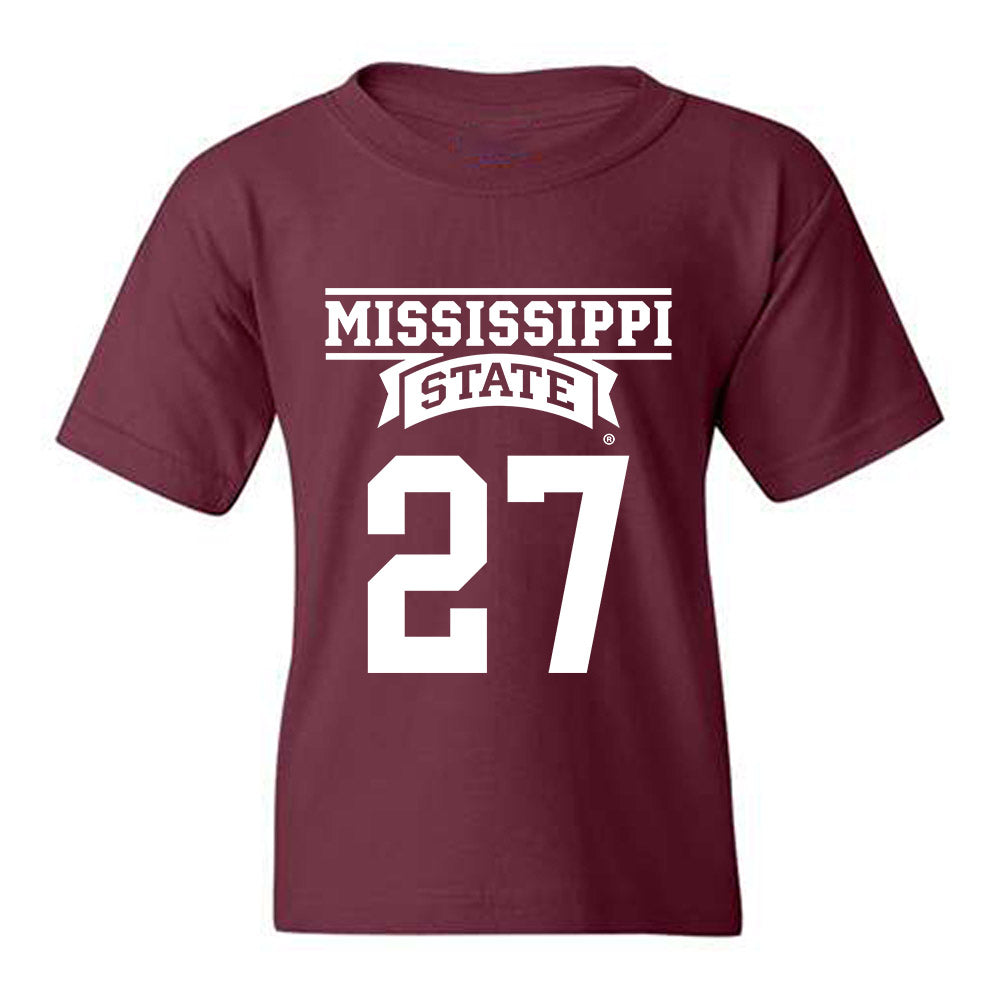 Mississippi State - NCAA Football : Jykeveous Hibbler - Classic Shersey Youth T-Shirt-0