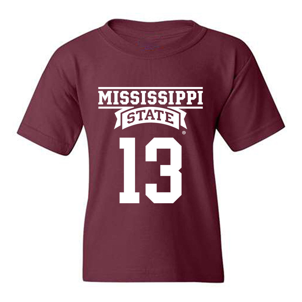 Mississippi State - NCAA Women's Basketball : Rocio Jimenez - Classic Shersey Youth T-Shirt-0