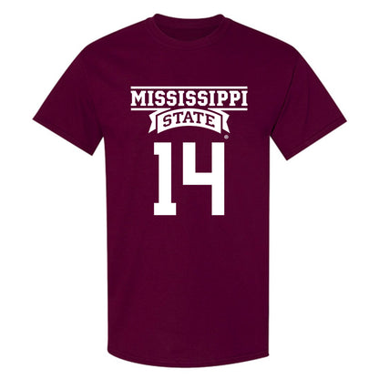 Mississippi State - NCAA Baseball : Vytas Valincius - Classic Shersey T-Shirt-0
