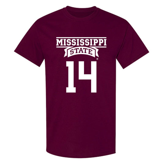 Mississippi State - NCAA Baseball : Vytas Valincius - Classic Shersey T-Shirt-0