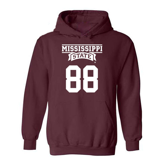 Mississippi State - NCAA Football : Joeseph Skipworth - Classic Shersey Hooded Sweatshirt-0
