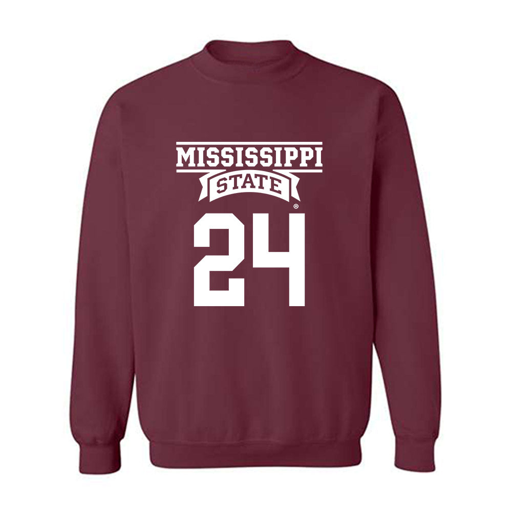 Mississippi State - NCAA Football : Elijah Cannon - Classic Shersey Crewneck Sweatshirt-0