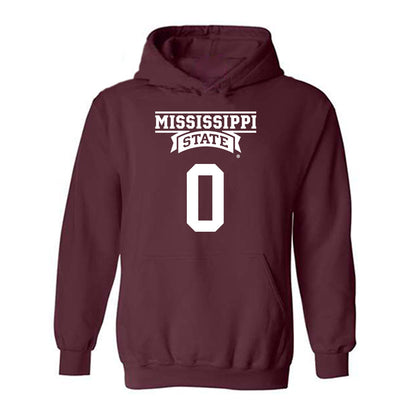 Mississippi State - NCAA Men's Basketball : Jamarion Davis-Fleming - Classic Shersey Hooded Sweatshirt-0