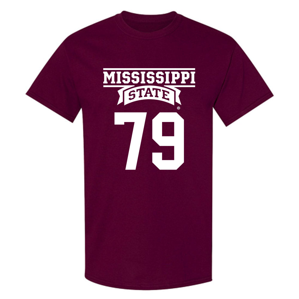 Mississippi State - NCAA Football : Jakson LaHue - Classic Shersey T-Shirt-0