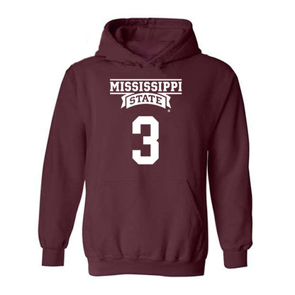 Mississippi State - NCAA Baseball : Ace Reese - Classic Shersey Hooded Sweatshirt-0