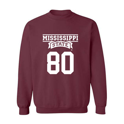 Mississippi State - NCAA Football : Anson Lewis - Classic Shersey Crewneck Sweatshirt-0