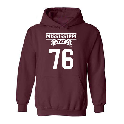 Mississippi State - NCAA Football : Albert Reese - Classic Shersey Hooded Sweatshirt-0